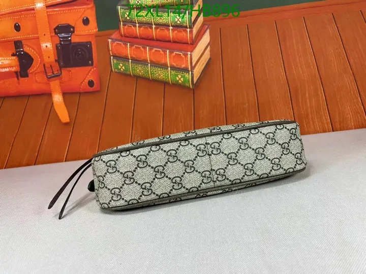 View 5 of Gucci Ophidia GG Small Beige Knockoff Handbag GMR321