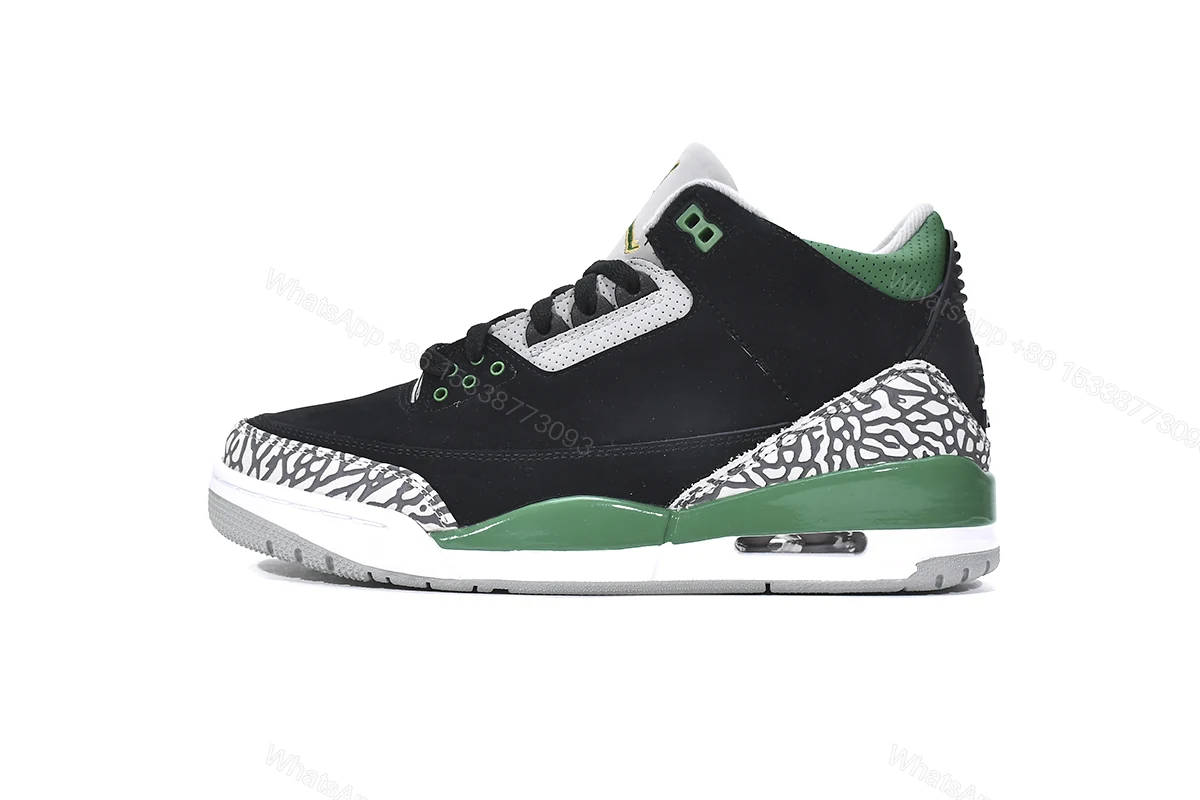 View 7 of Air Jordan 3 Retro Pine Green CT8532-030