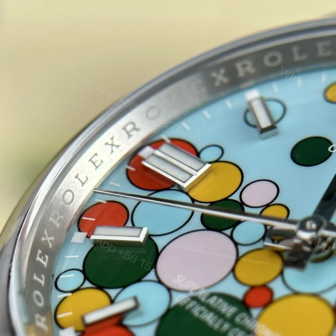 View 6 of Superclone Rolex Oyster Perpetual Turquoise blue Dial 277200 31 mm