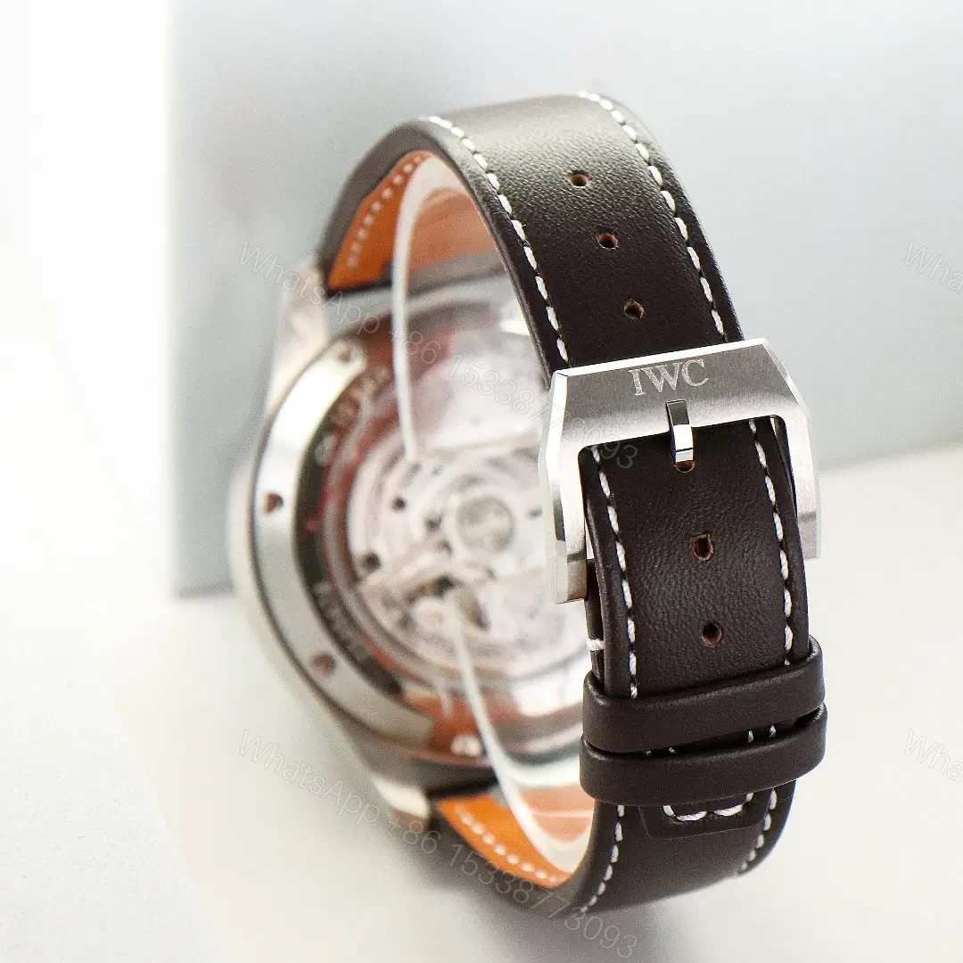 View 8 of IWC Pilot’s Watch Chronograph Stainless Steel / Green Dial IW3780-05