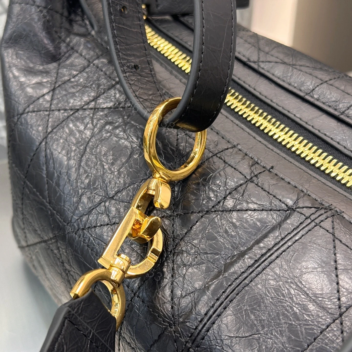View 13 of 高仿Dior*D-Journey系列M2417M900牛皮革單肩包黑色中號免檢版