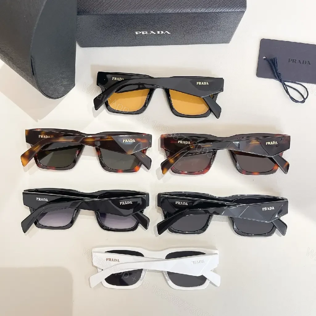 View 6 of Modern Black Acetate Sunglasses with Polarized UV Protection