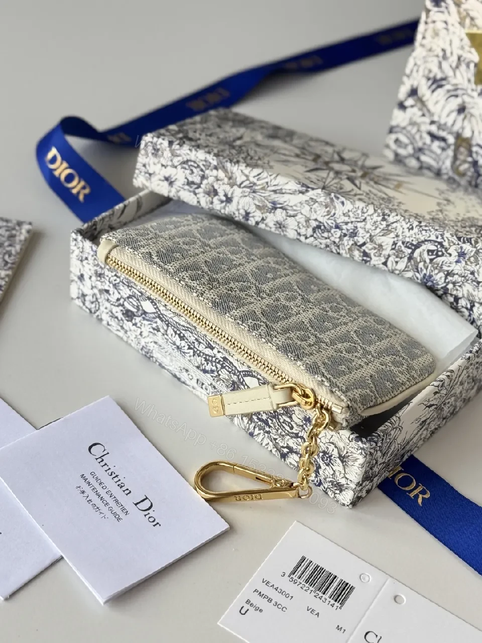 View 3 of Chic Monogram Wallet Set in Couture-Inspired Style