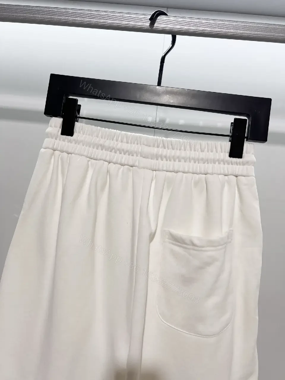 View 9 of Minimalist Luxe Sweatshorts: Premium Relaxed Fit, LV Accent Shorts