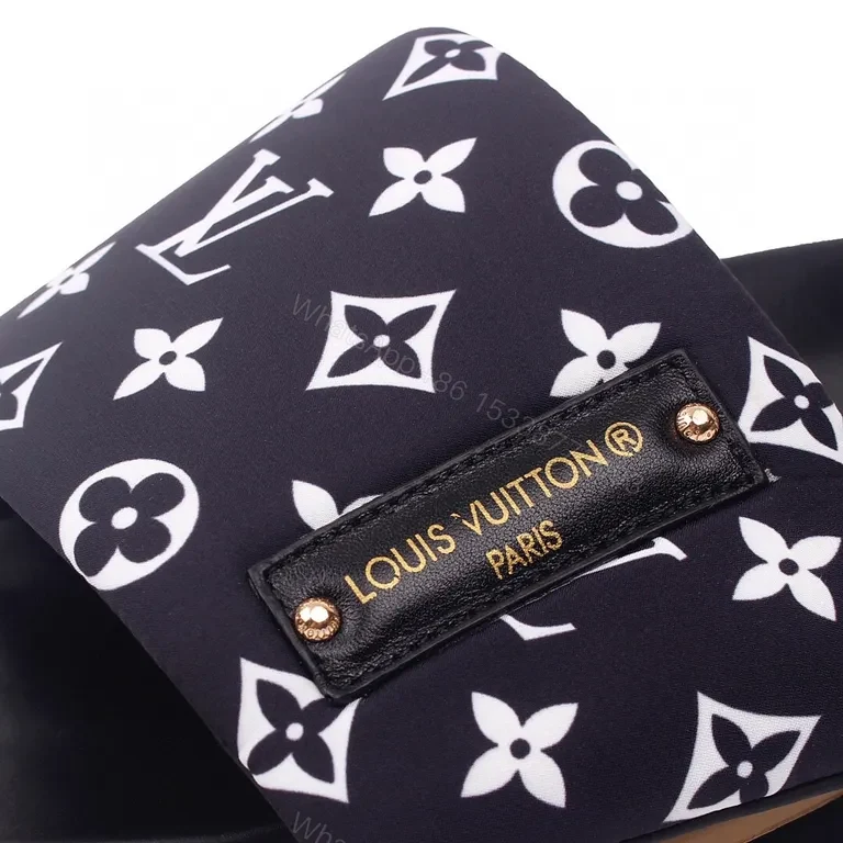 View 3 of Bold Monogram Slide-Ons: All-Season Comfort