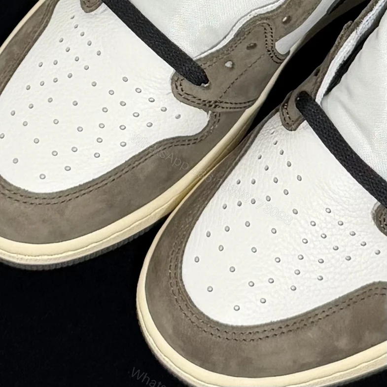 View 4 of Travis Scott × Air Jordan 1 High OG ‘Mocha’ Reps