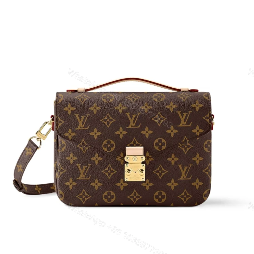 Louis Vuitton Pochette Métis Monogram Canvas Brown 25Cm M44875 — view 1