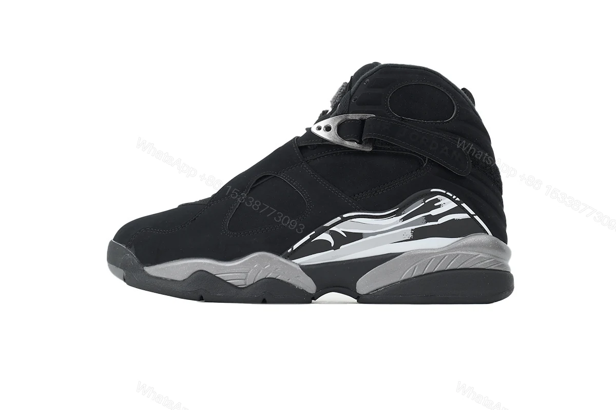 View 9 of Air Jordan 8 Retro 'Chrome' 305381-003