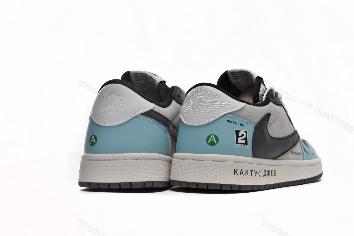 View 10 of Travis Scott X Air Jordan 1 Low 'BMW JackBoys' DC3533-100
