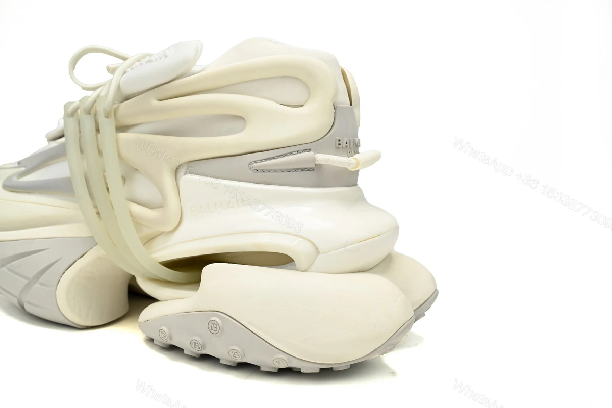 View 8 of BALMAIN Multikolor Buty sportowe All White YM1VJ309