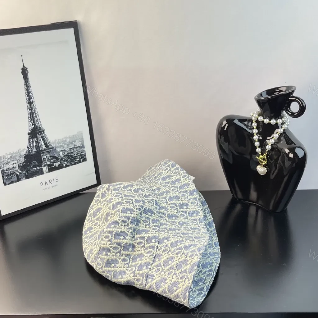 View 3 of Chic Jacquard Patterned Bucket Hat - Luxe, Lightweight, Unisex