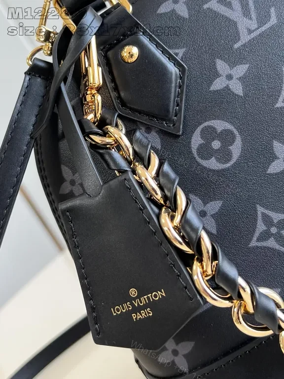 View 8 of Chic Monogram Bowler: Modern Luxury Compact Bag