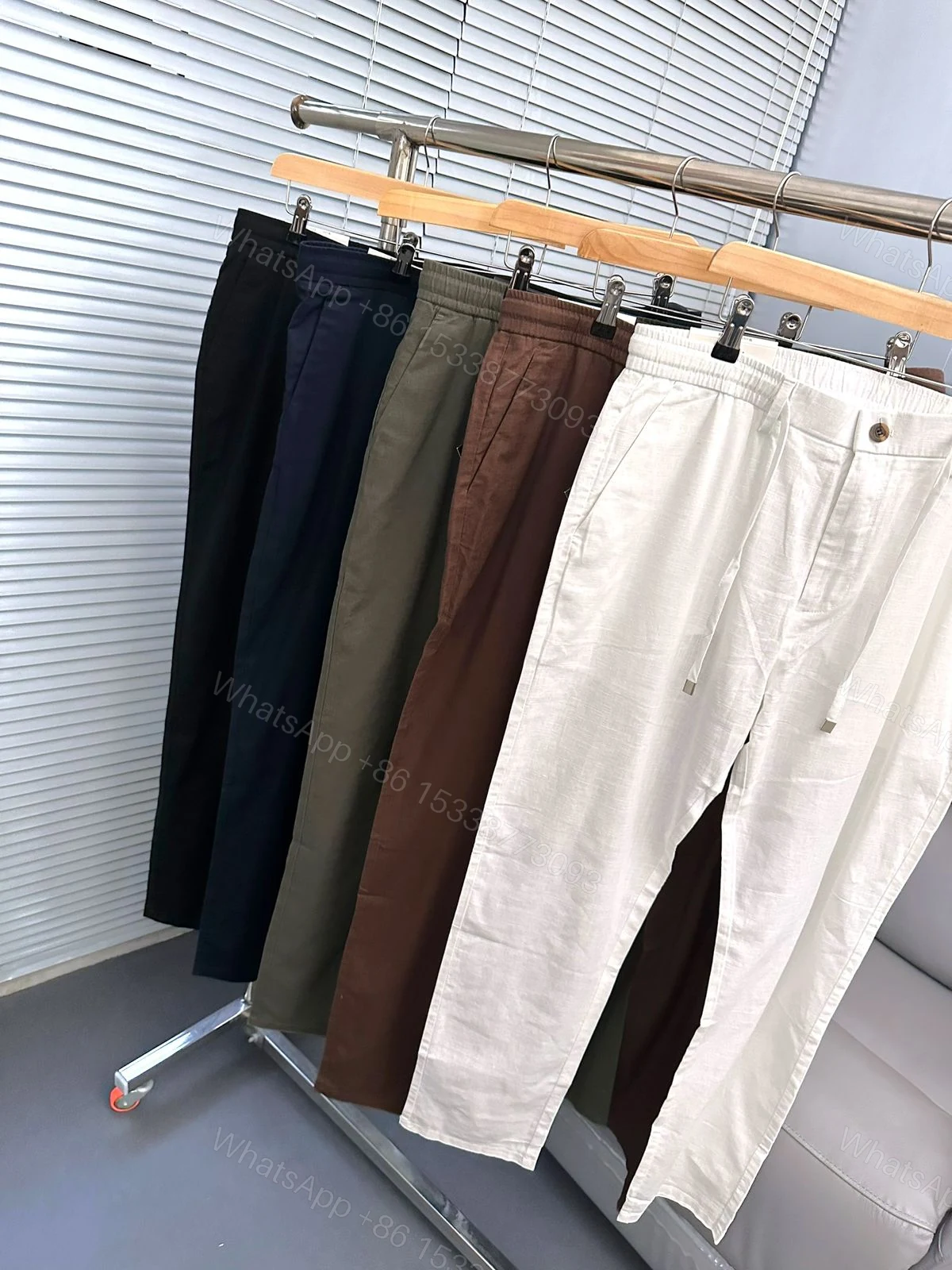 View 21 of Ralph Lauren Premium Linen Pants First Copy | AAA+ Replica Limited Edition
