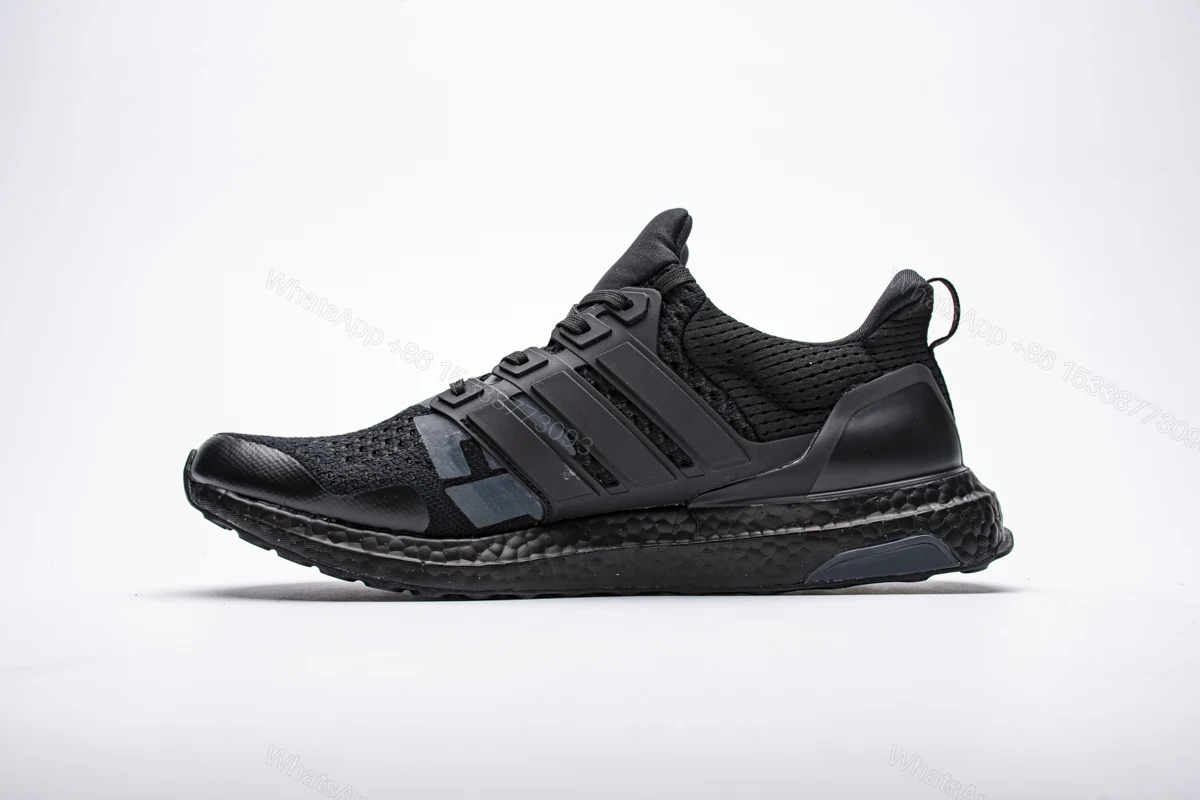 View 9 of Undefeated X Adidas Ultra Boost 4.0 Triple Black EF1966