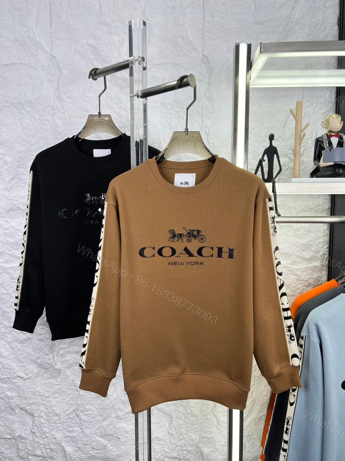 View 3 of FIRST COPY COACH EXCLUSIVE ROUND NECK SWEATSHIRTS