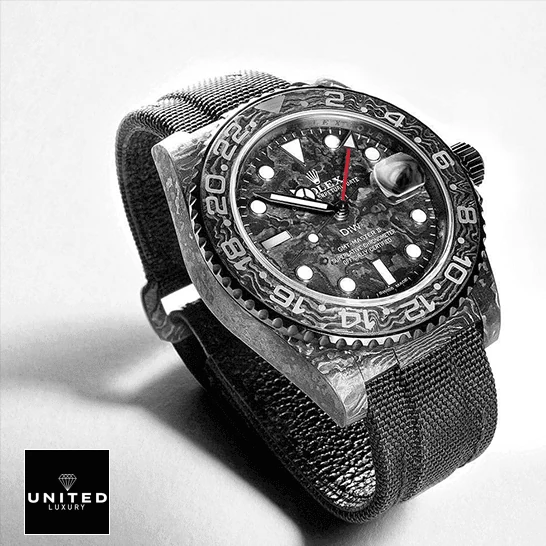 View 3 of Rolex DiW NTPT Carbon Replica
