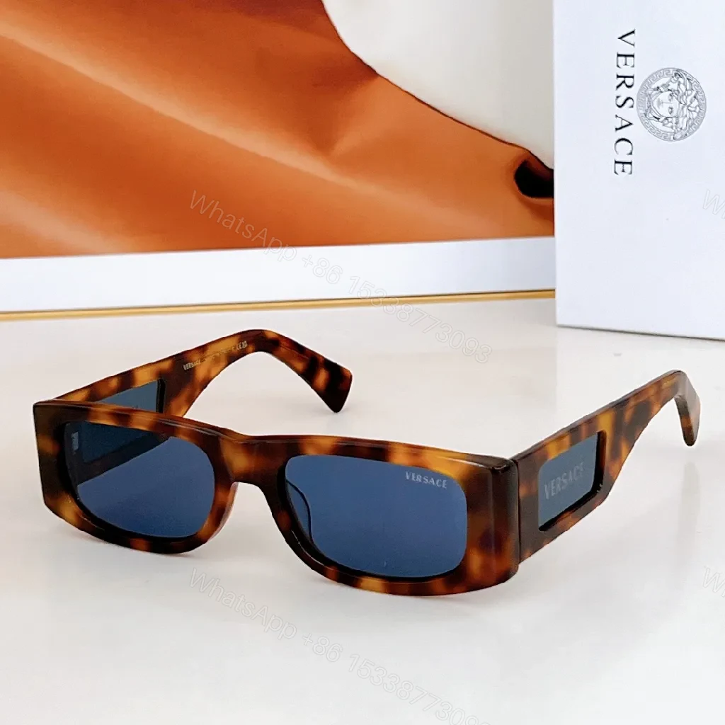 View 8 of Contemporary Tortoise Acetate Sunglasses with Subtle Branding