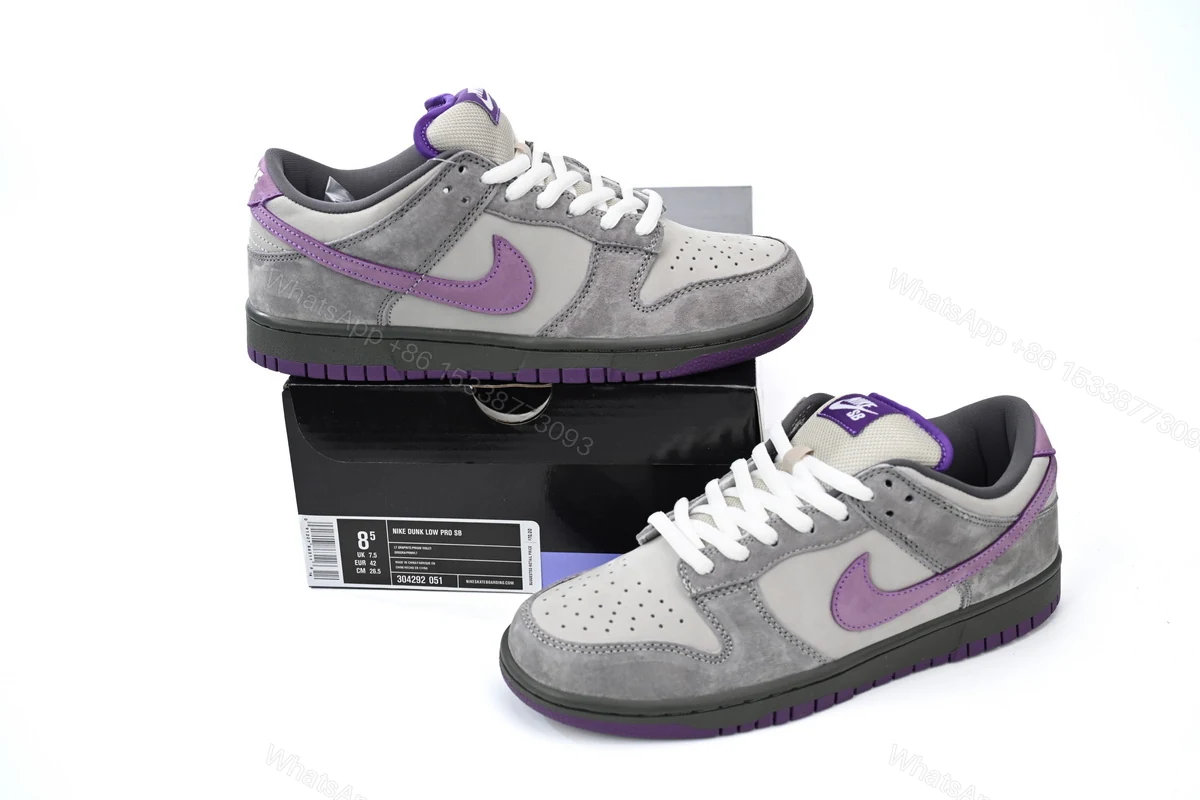 View 2 of Nike SB Dunk Low Purple Pigeon 304292-051