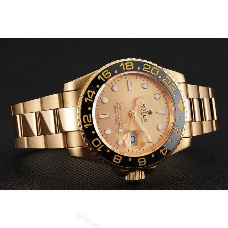 View 4 of Superclone Rolex GMT-Master II Gold Dial 1453749