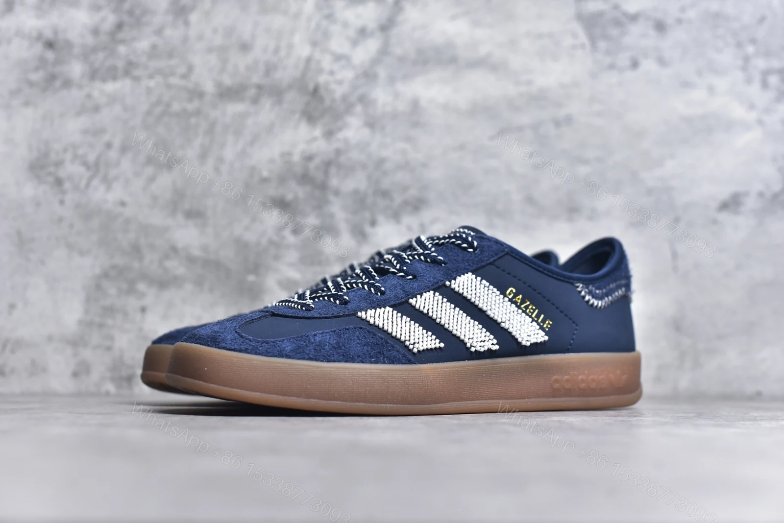 View 2 of Clot x Adidas Originals GAZELLE Blue Reps