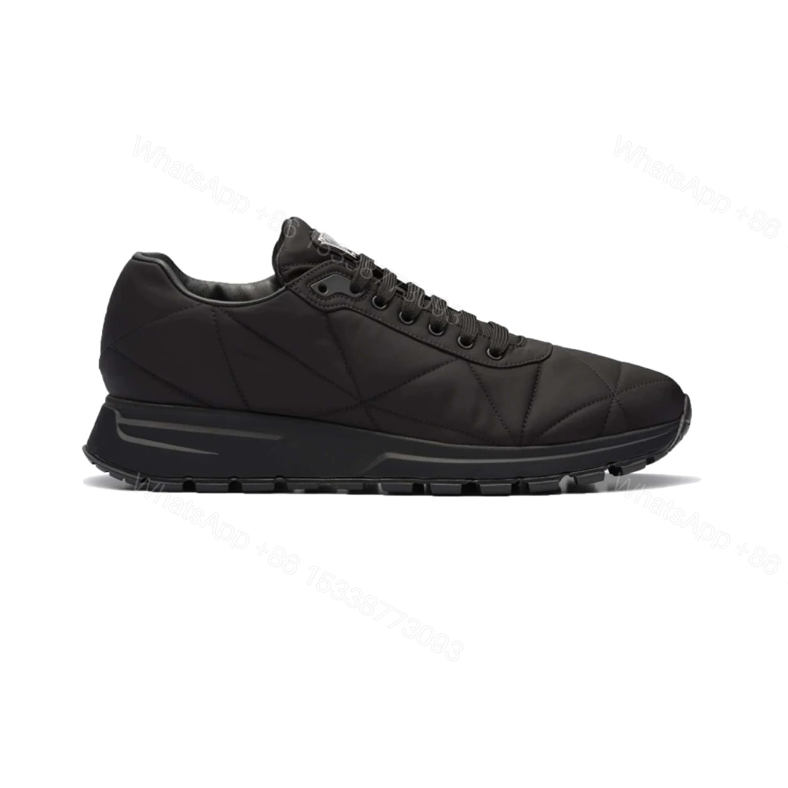PRADA QUILTED NYLON SNEAKERS – PRD041 — view 1