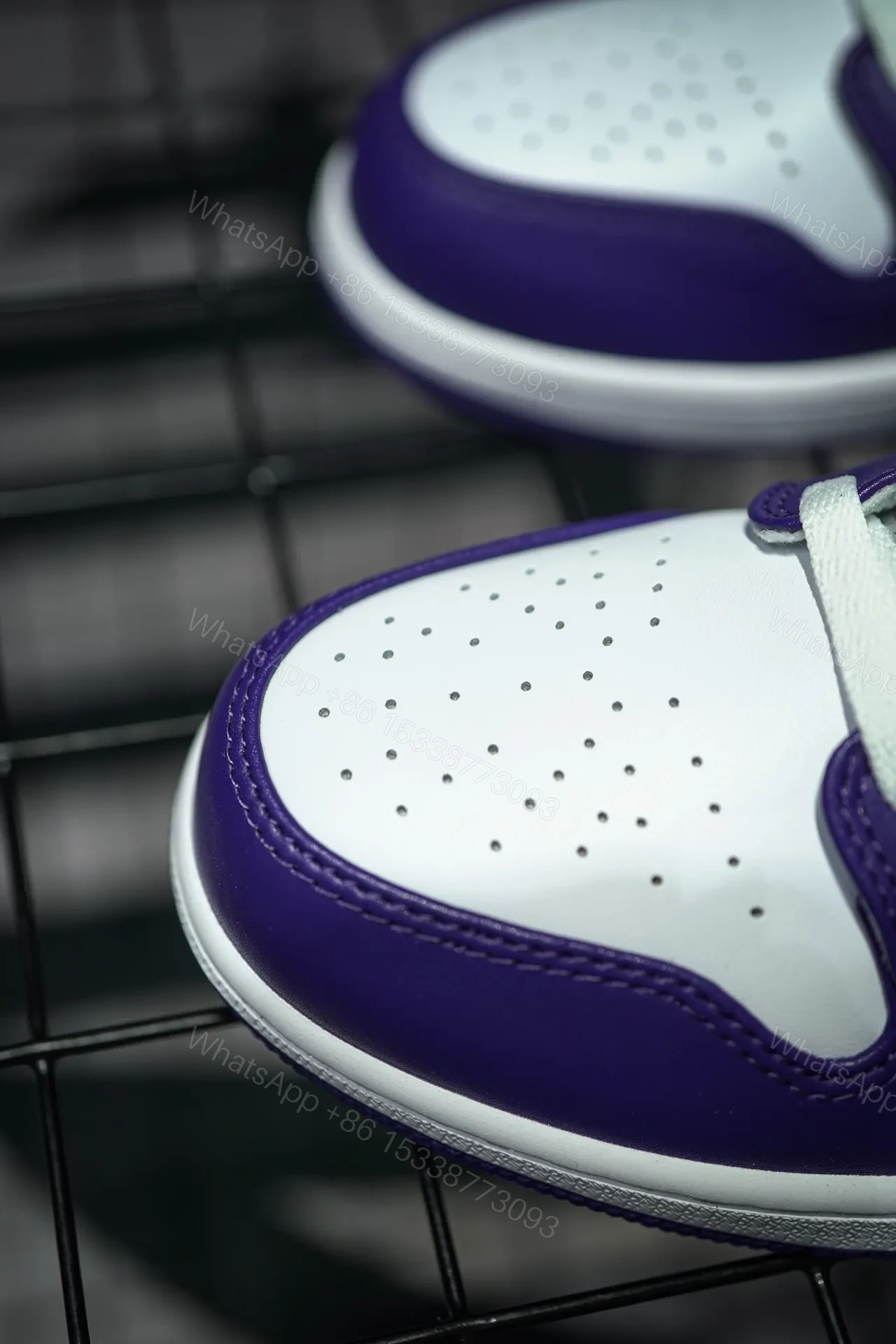 View 5 of Jordan 1 Low Sky J Purple Replica