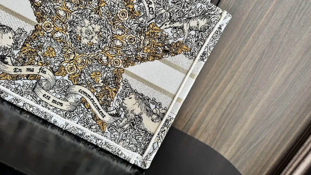 View 5 of Chic Dior Tote: Signature Pattern, Bold Texture, Luxury Carryall
