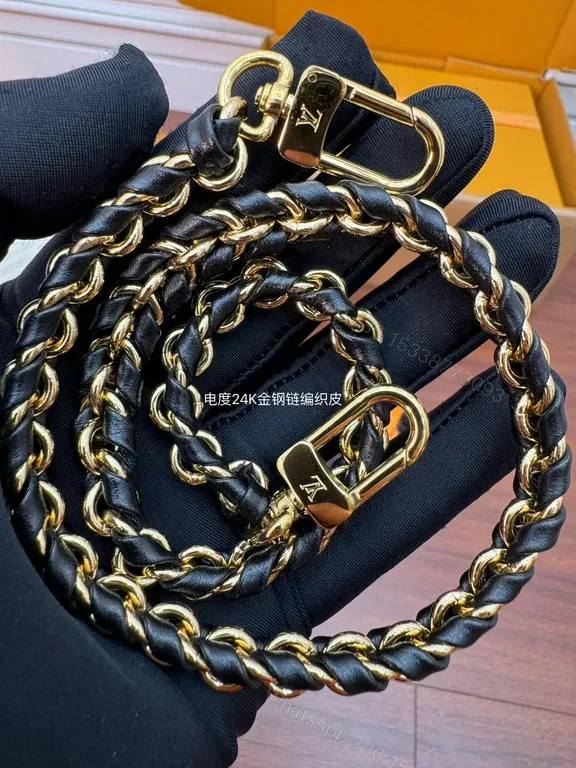 View 7 of Monogram Luxe Mini Crossbody â€“ Compact Icon, Gold Hardware