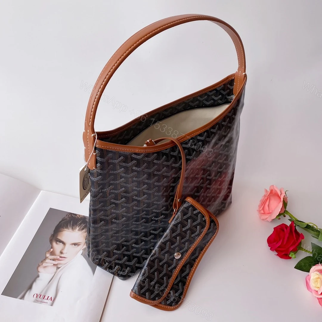 View 5 of GOYARD BOH?ME HOBO BAG BLACK TAN 42CM BOHEMEPMLTY01CL03P
