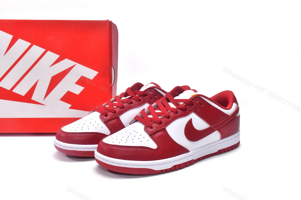 Nike Dunk Low Gym Red DD1391-602 — view 2