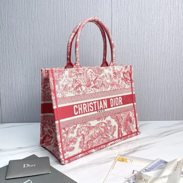 View 6 of Chic Diorscape Tote: Signature Stripes, Structured Luxury Tote