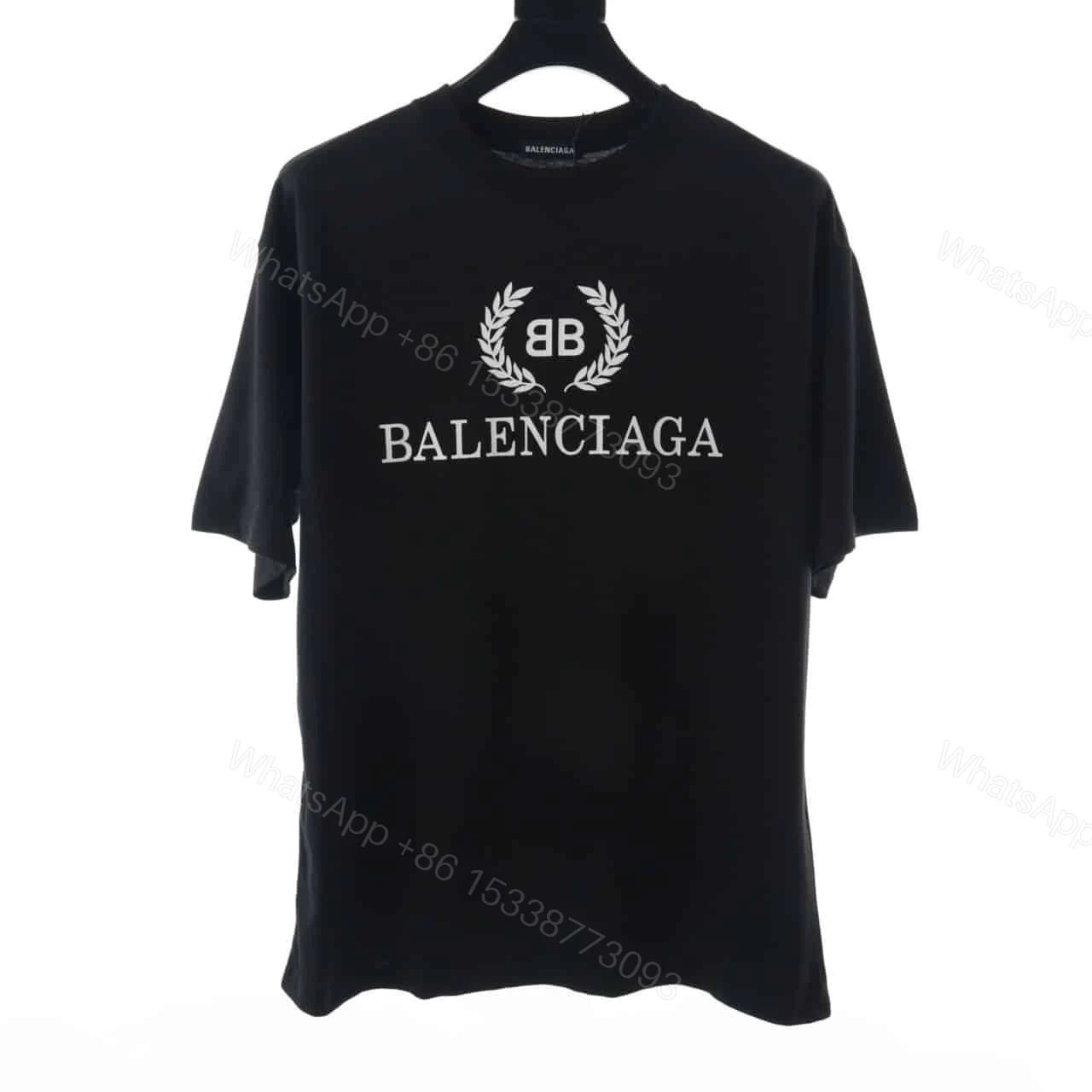 BALENCIAGA WHEAT EAR SHORT SLEEVE T SHIRT — view 1