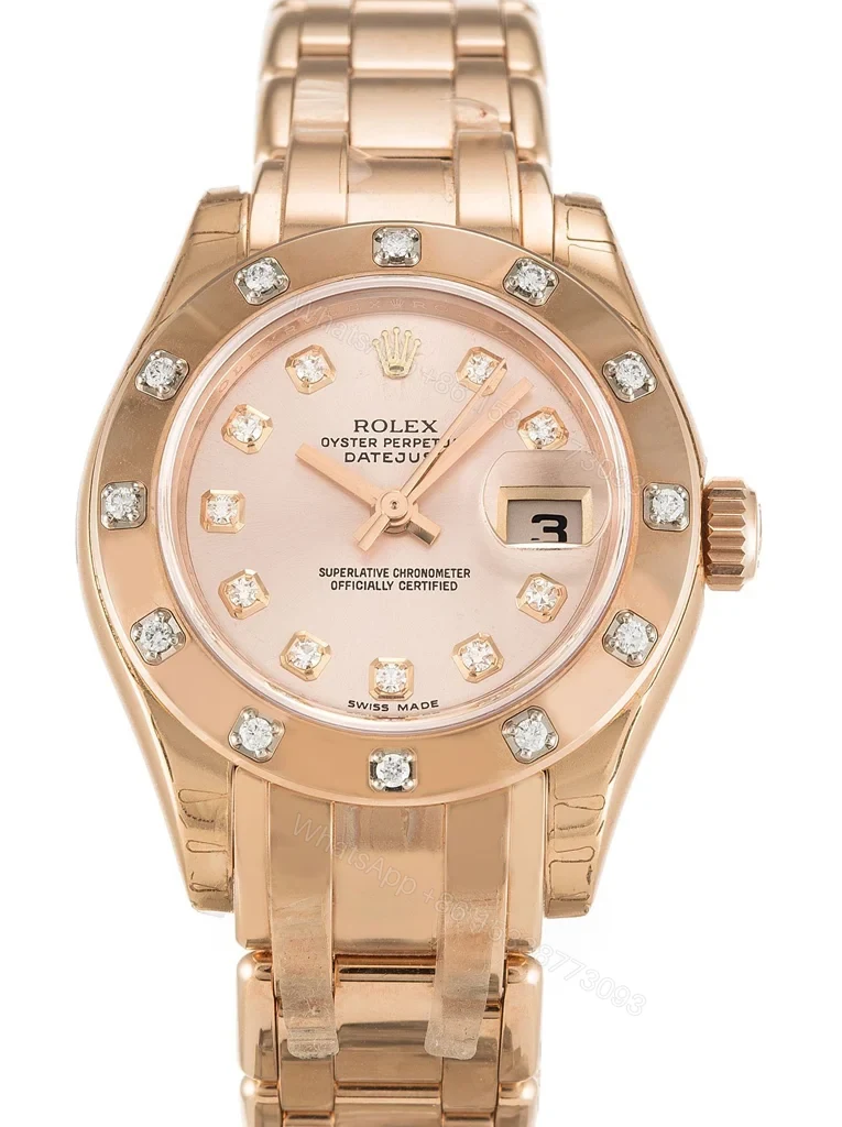 Replica Rolex Pearlmaster Rose Dial 80315 — view 1