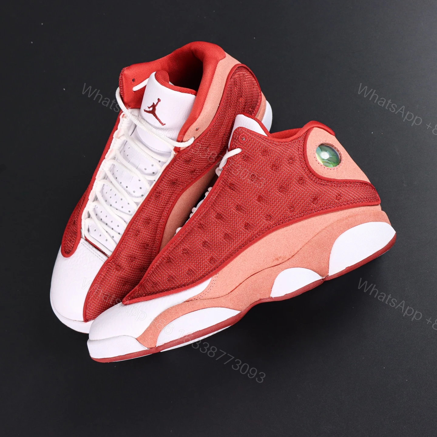 View 7 of Air Jordan13 Retro Dune Red Reps