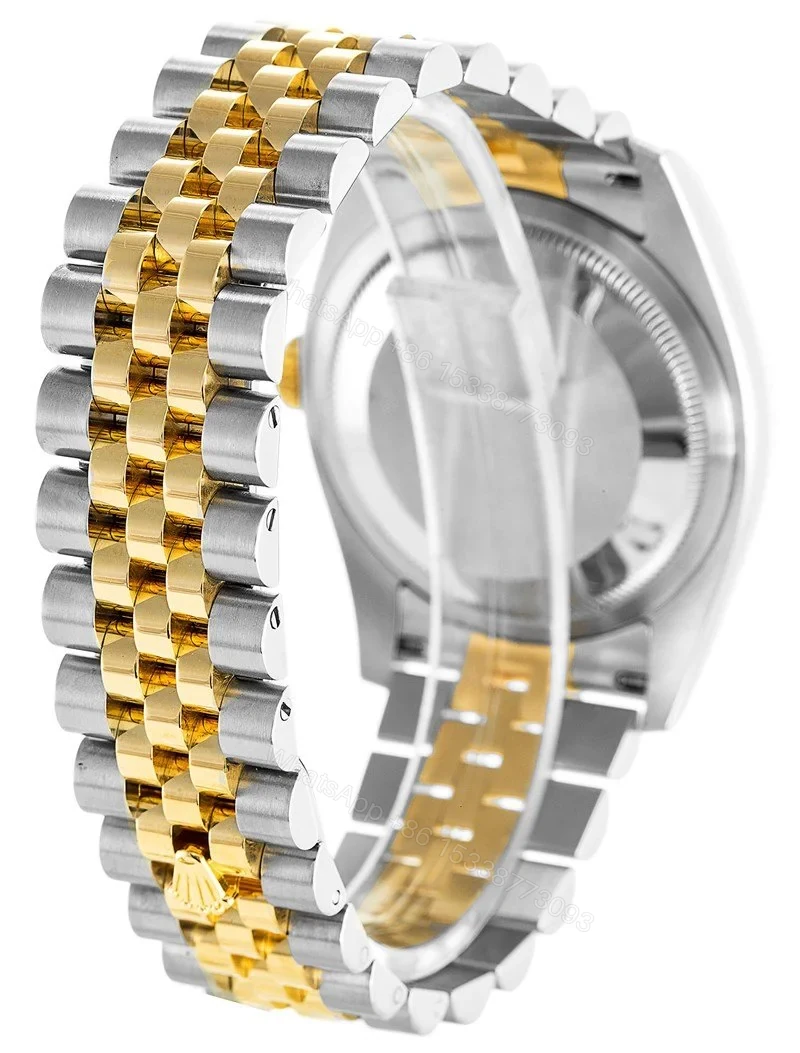 View 3 of Replica Rolex Datejust Gold Dial 116233 36 mm