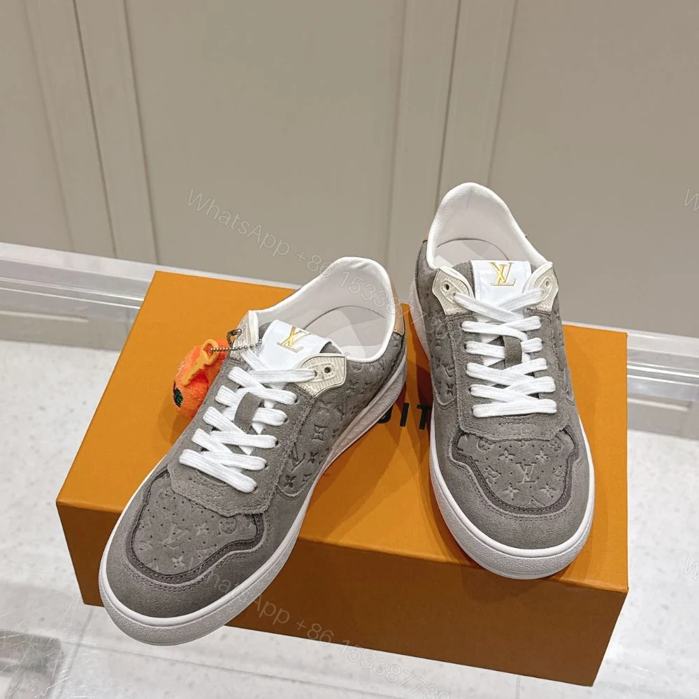 View 7 of Louis Vuitton LV Stadium Sneaker Grey 1AGXQA