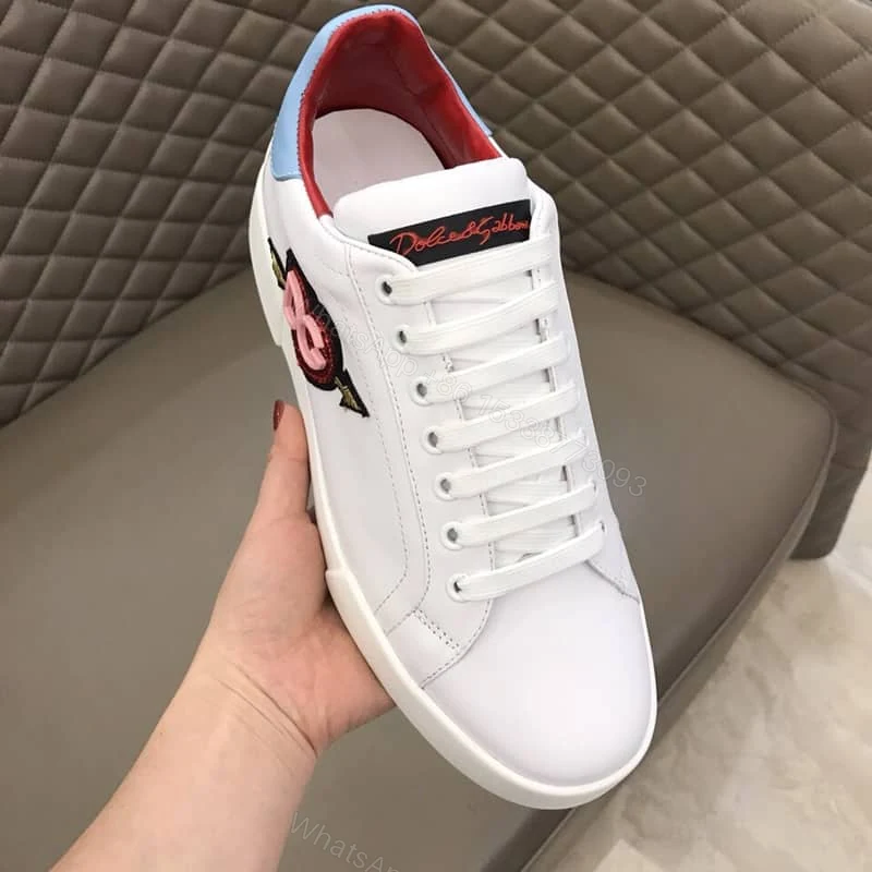 View 6 of DOLCE & GABBANA WHITE HEART SNEAKERS – DG31