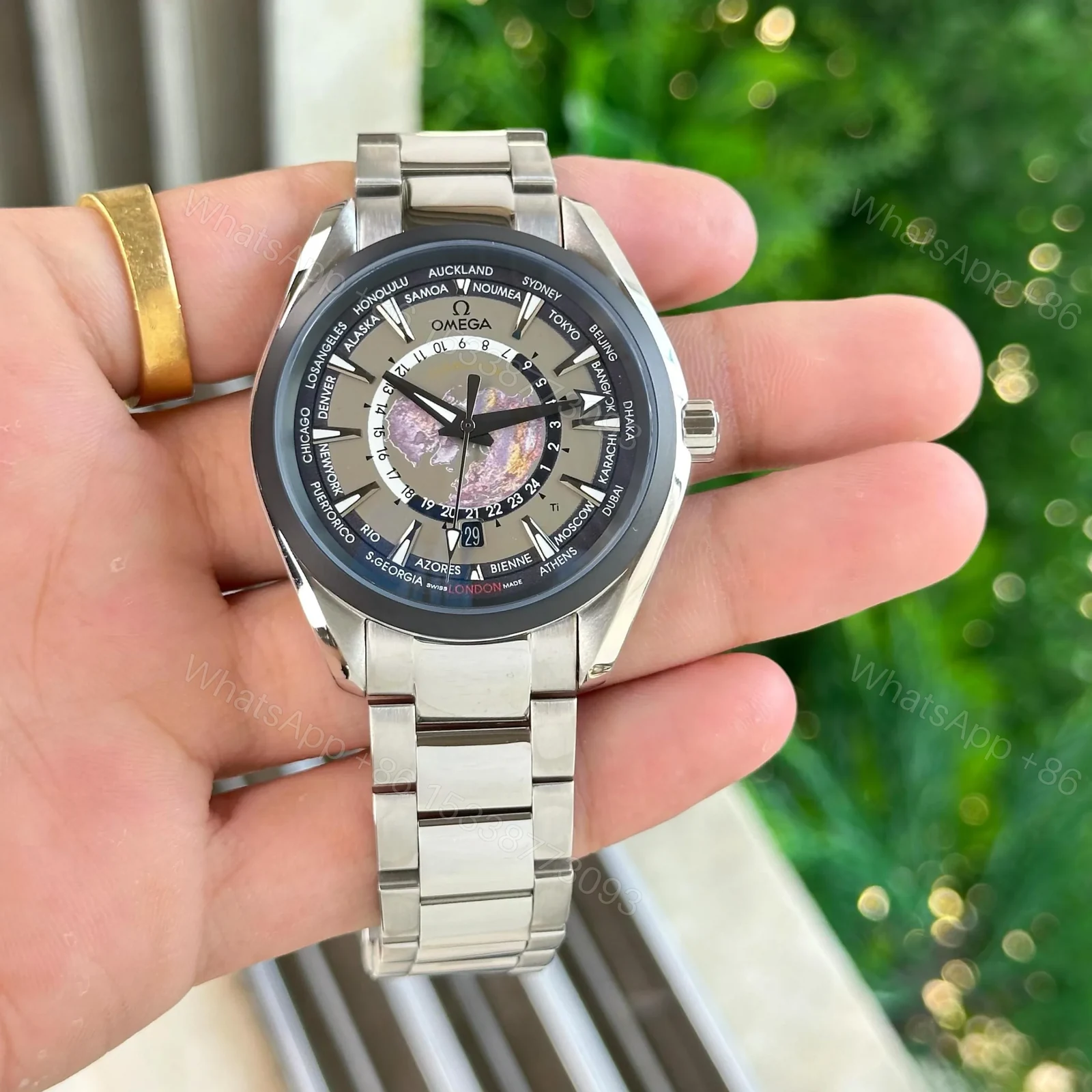 View 2 of Omega Seamaster Aqua Terra Worldtimer Automatic