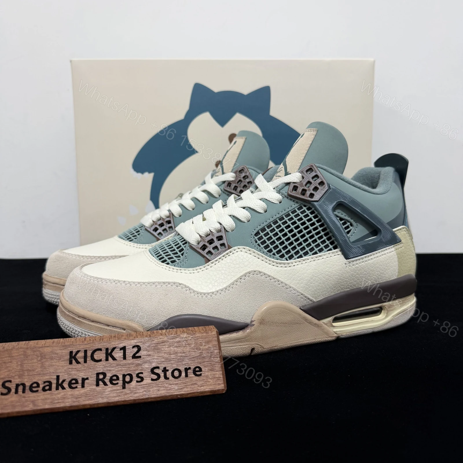 Air Jordan 4 Snorlax — view 1
