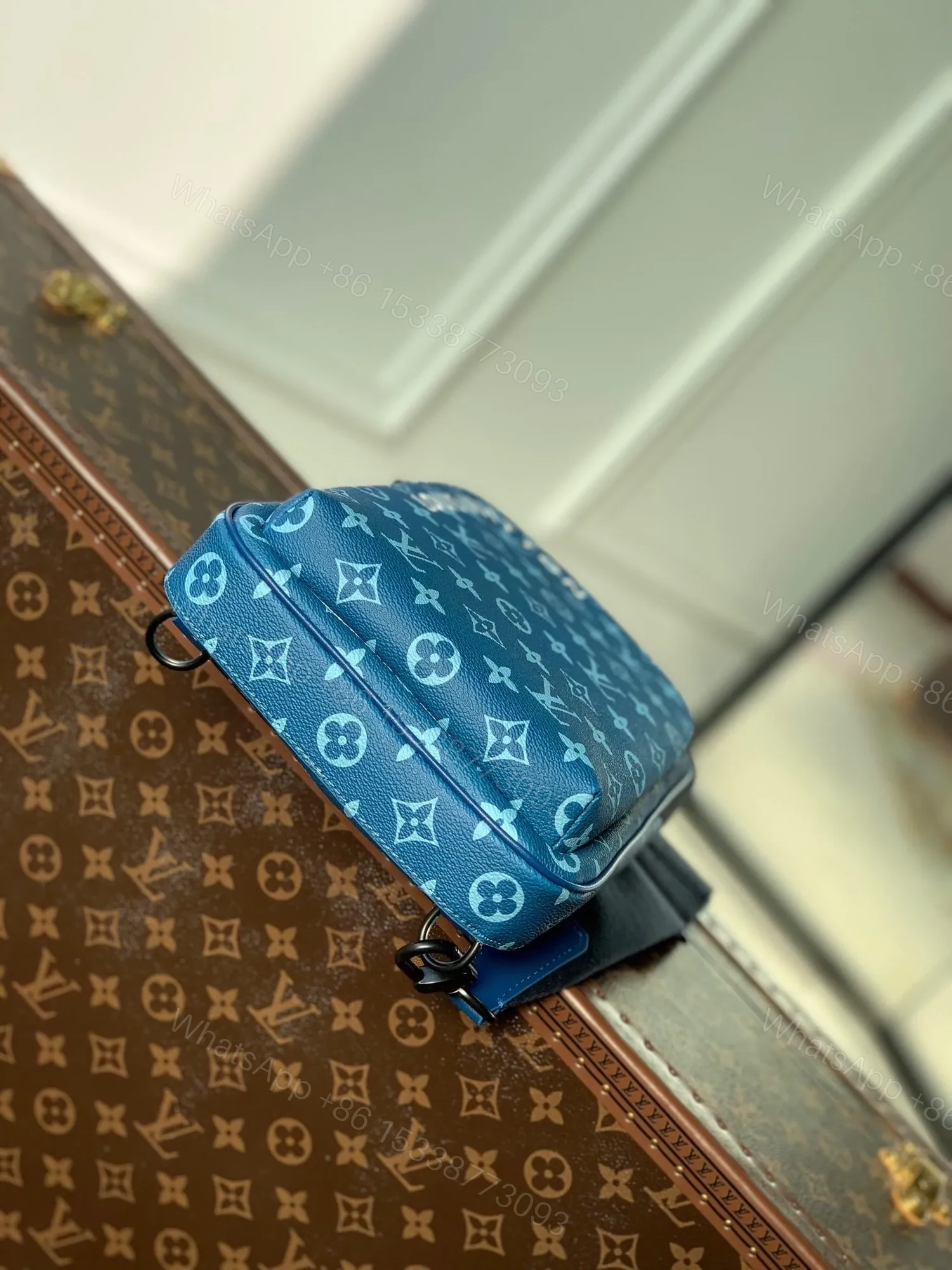 View 7 of LV avenue bag in Atlantic Blue