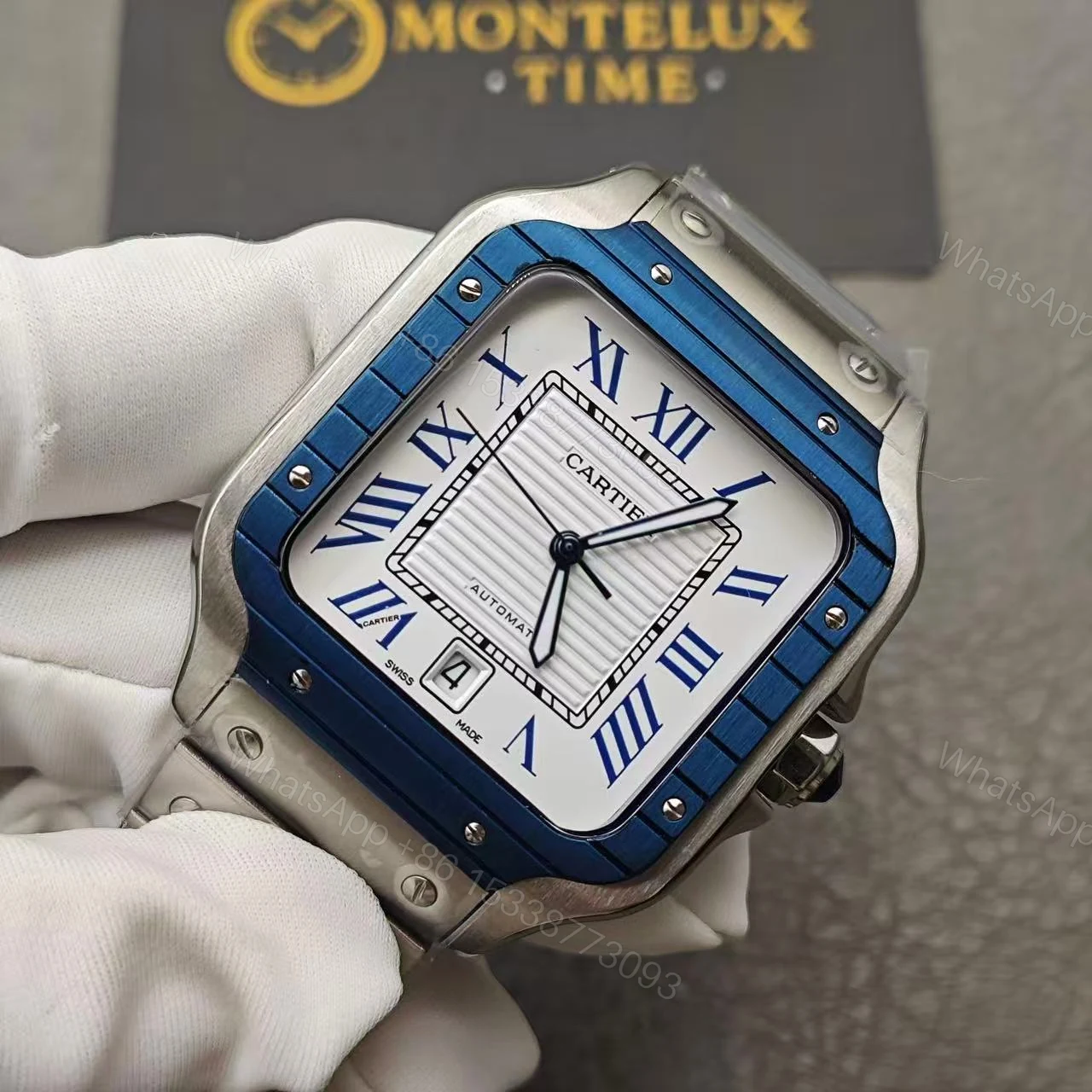 View 25 of Replica Cartier Santos De Cartier Watch