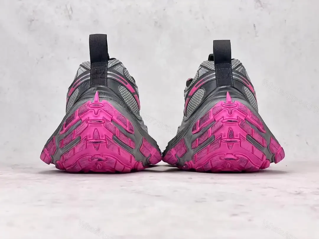 View 8 of BALENCIAGA WOMEN’S 10XL SNEAKER IN GREY/PINK/BLACK – BB275