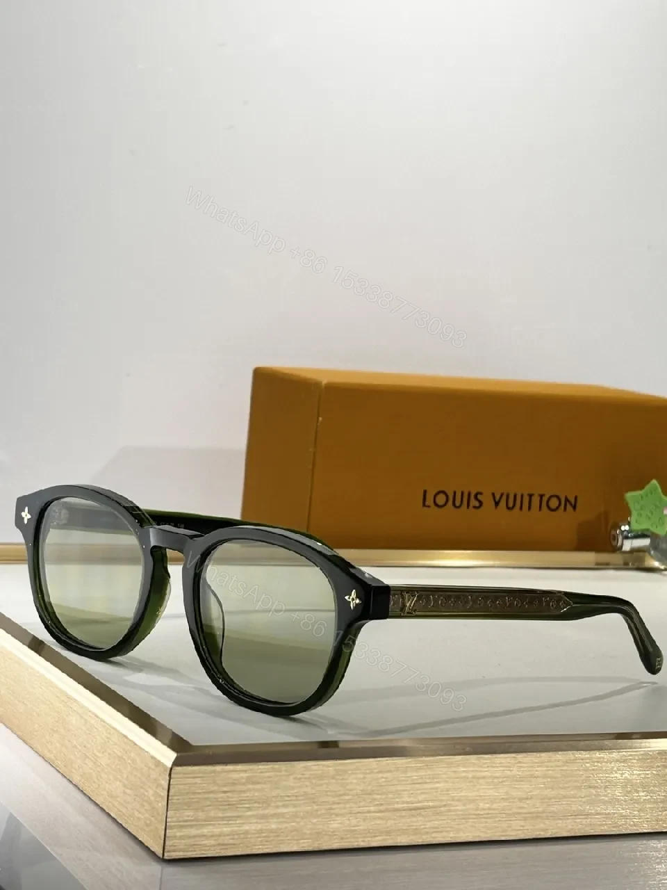 View 5 of Black Acetate Cat-Eye Sunglasses – Luxury-Style UV Lenses
