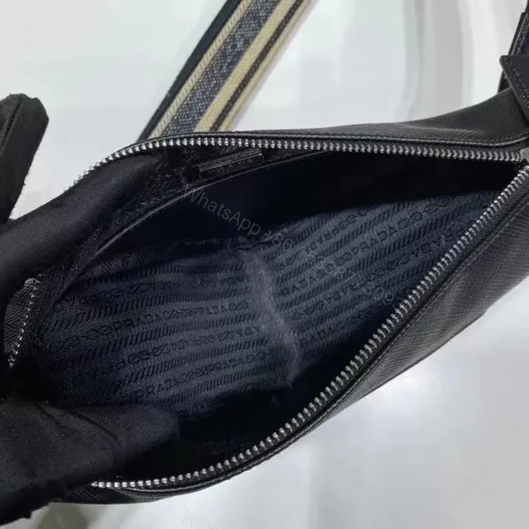 View 2 of Prada Triangle Crossbody: Saffiano Luxe, Everyday Optics