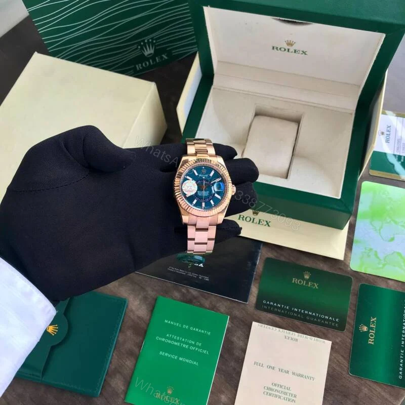 View 5 of Rolex Sky Dweller Rose Gold 40mm Automatic