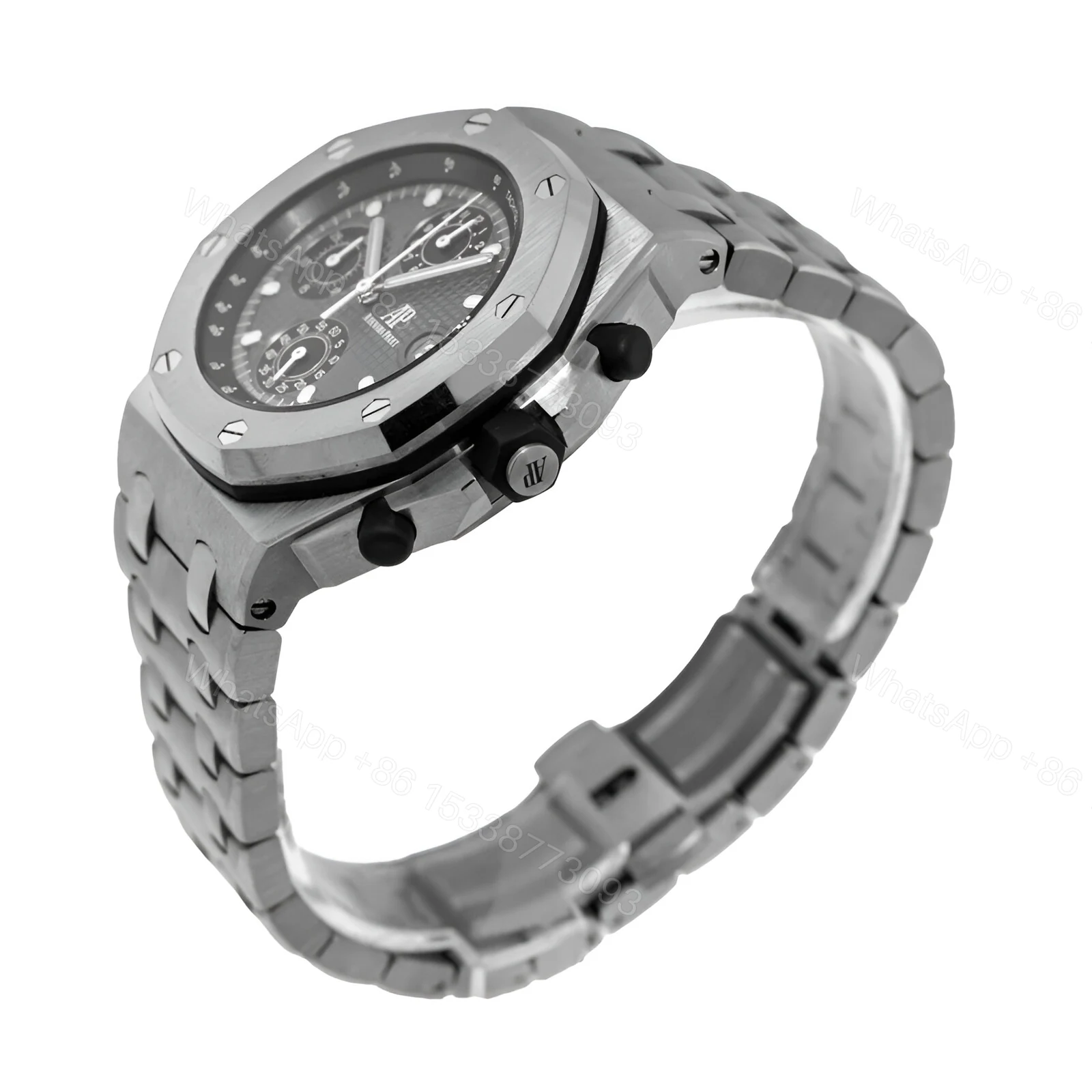 View 3 of Audemars Piguet Royal Oak Offshore Grey Dial 26238 Replica