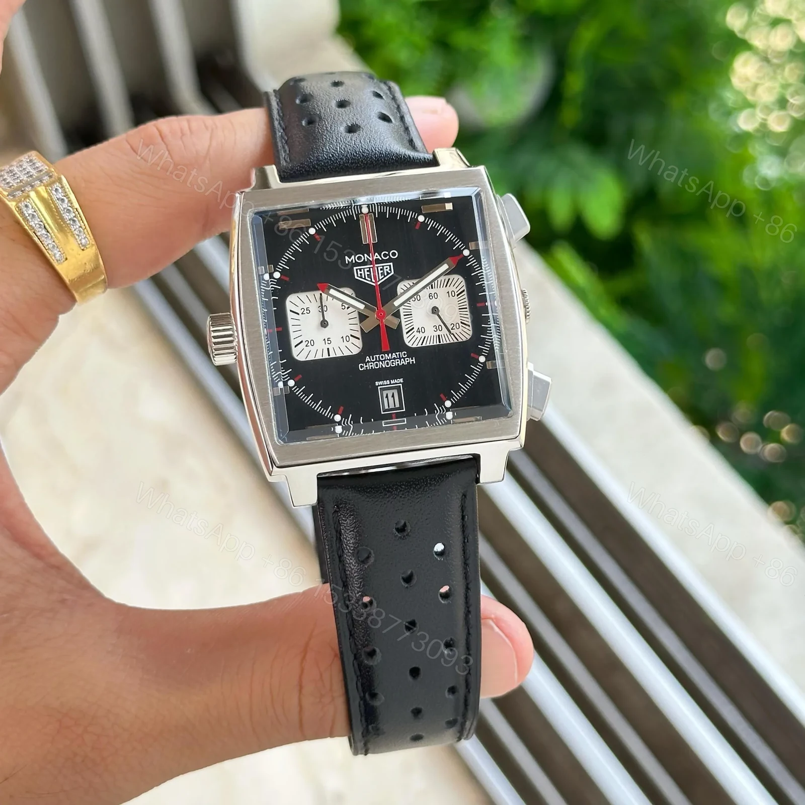 View 3 of TAG Heuer Monaco Chronograph Watch for Men