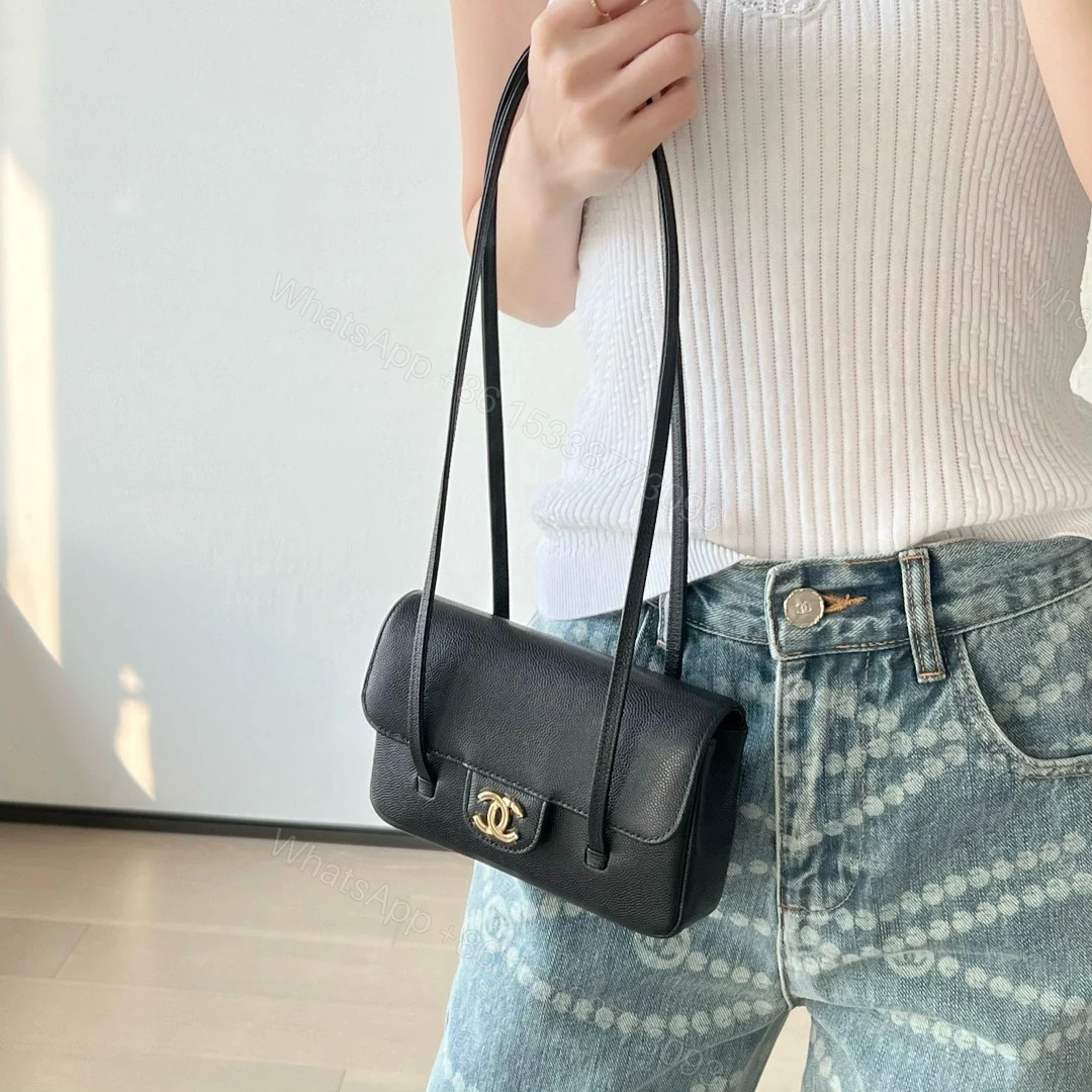 View 23 of 高仿Chanel*26P系列AP5068小牛皮單肩包黑色Mini免檢版
