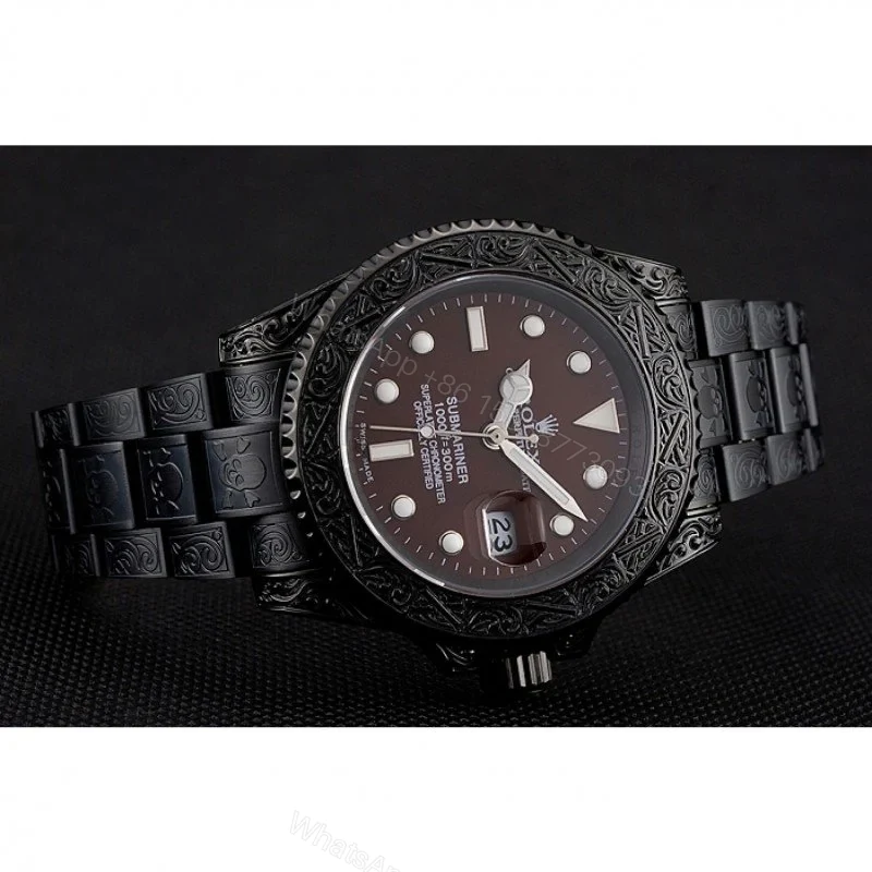 View 4 of Replica Rolex Submariner Brown Dial 1454075