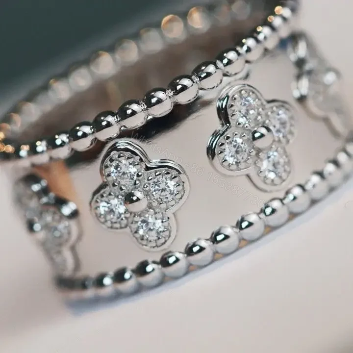 View 6 of 高仿首飾VanCleef&Arpels*RO9ND00鑲鑽萬花筒戒指白金中號